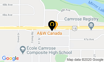 R-O Advanced Water Services Ltd in Camrose map