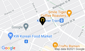 R Poulton Photography in Kitchener map