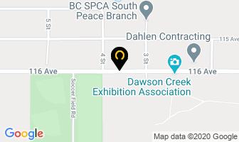 R S S Auto Glass in Dawson Creek map