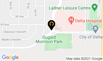 R V Woodhead Dr Inc in Delta map