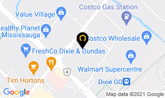 Ra Business Services in Mississauga map