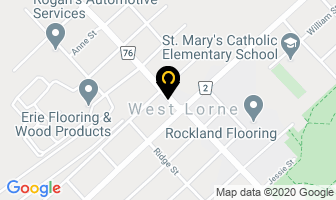 Raay Communications in West Lorne map