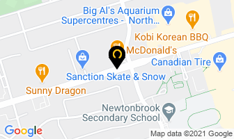 Raceworld in Thornhill map