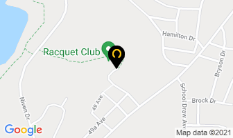 Racquet Club in Yellowknife map