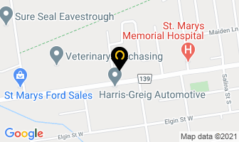 Radar Auto Parts in Saint Marys map