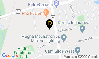 Radiant Auto Repair in Fort Saskatchewan map