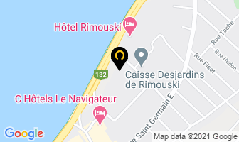 Radio-Canada Information Générale in Rimouski map