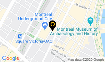 Radio Centre Branch in Montreal map