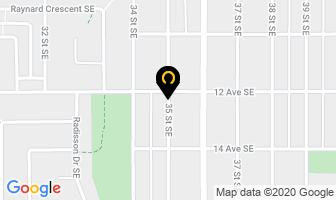 Radisson Group Home in Calgary map