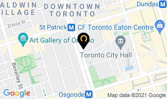 Radnoff Law Offices in Orillia map