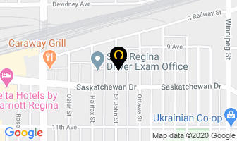 Rae's Transportation Service Ltd in Regina map
