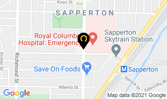 Rai Kimit Dr Inc in New Westminster map