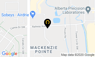 Railway Avenue Dental in Markham map