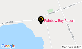 Rainbow Bay Resort in South River map