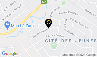 Rainbow Daycare in Vaudreuil-Dorion map