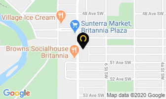 Rainbow Dry Cleaners in Calgary map