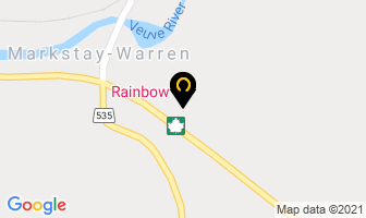Rainbow Motel in Hagar map