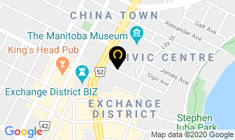 Rainbow Stage (1993) Inc Administration in Winnipeg map