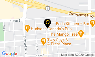 Rainbow Vacuum Sales & Service in Lethbridge map