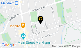 Rainbows Day Care in Markham map