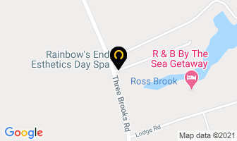 Rainbow's End Esthetics Day Spa in Pictou map