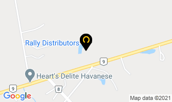 Rally Distributors in Adjala-tosorontio map