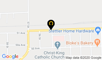 Rally Rentals Inc in Stettler map