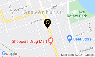 Ralph Hair Enterprises in Gravenhurst map