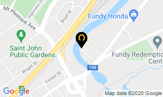 Ralph's Repair Service in Saint John map