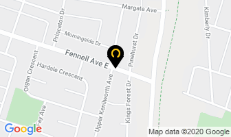 Ram Landscape Contractors And Renovators in Hamilton map