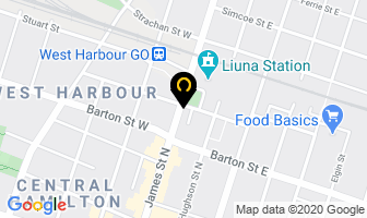 Rama Tropical Food in Hamilton map