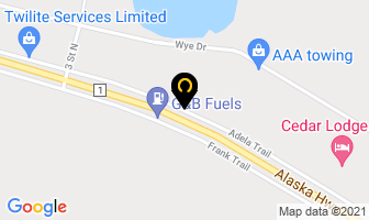 R&l Freight Service Inc in Watson Lake map