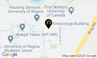 Rams Football in Regina map