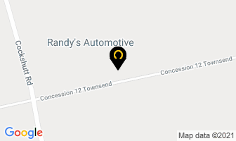 Randy's Automotive in Norfolk County map