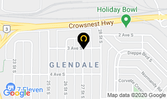 Randy's Carpet Cleaning in Lethbridge map
