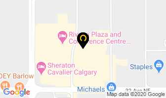 Randy's Driving School in Calgary map
