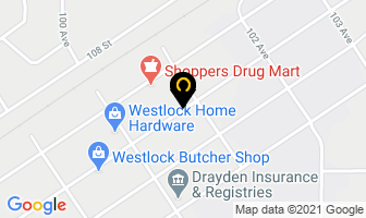Range The 97.9 Fm Office & Advertising in Westlock map