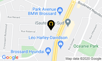 Rani's Beauty Salon in Brossard map