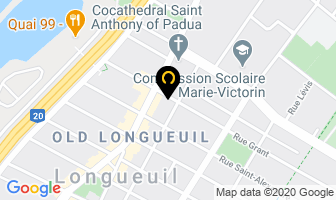 Rapaq in Longueuil map