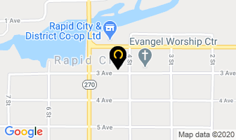 Rapid City Regional Library in Rapid City map