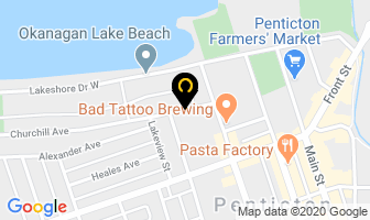 Rapid Repair Appliance Service in Penticton map