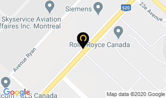Raris Communications Inc in Dorval map