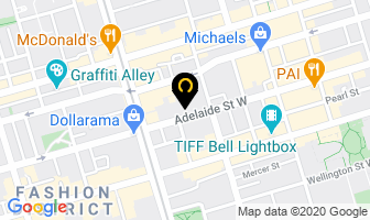 Ratesdotca in Toronto map