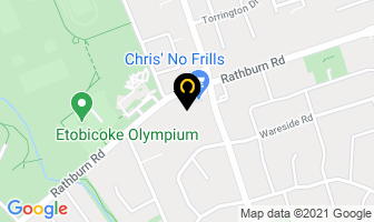 Rathburn Animal Clinic in Orillia map