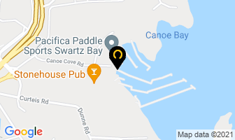 Raven Marine Services in North Saanich map
