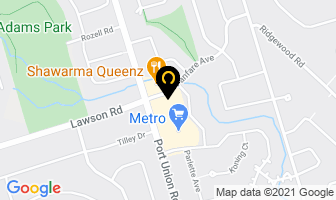 Ravine Auto Repair Centre in Orillia map