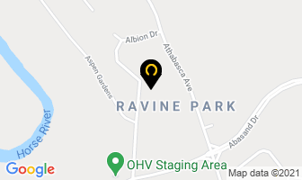 Ravine Park Office in Fort McMurray map