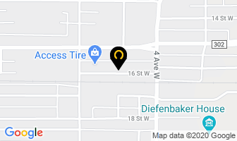 Ray Halcro Fabrication Ltd in Prince Albert map
