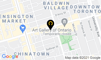 Ray Printing Co Ltd in Orillia map