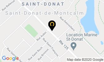 Rayben Construction in Saint-Donat-de-Montcalm map
